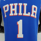 Harden 76ers #1 V-Neck Jersey - View 006