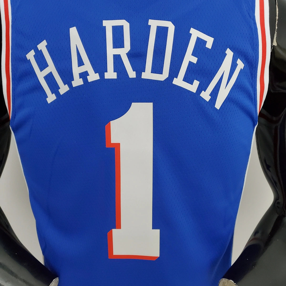 Harden 76ers #1 V-Neck Jersey - View 010