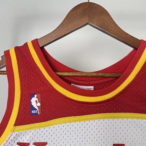 Dominique Wilkins Atlanta Hawks No.21 Throwback Swingman Jersey 1985-86 - View 858