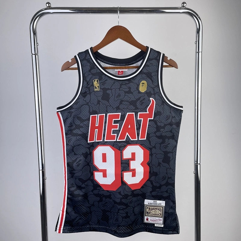Miami Heat Miami Heat No.93 Swingman Jersey  Black - View 1