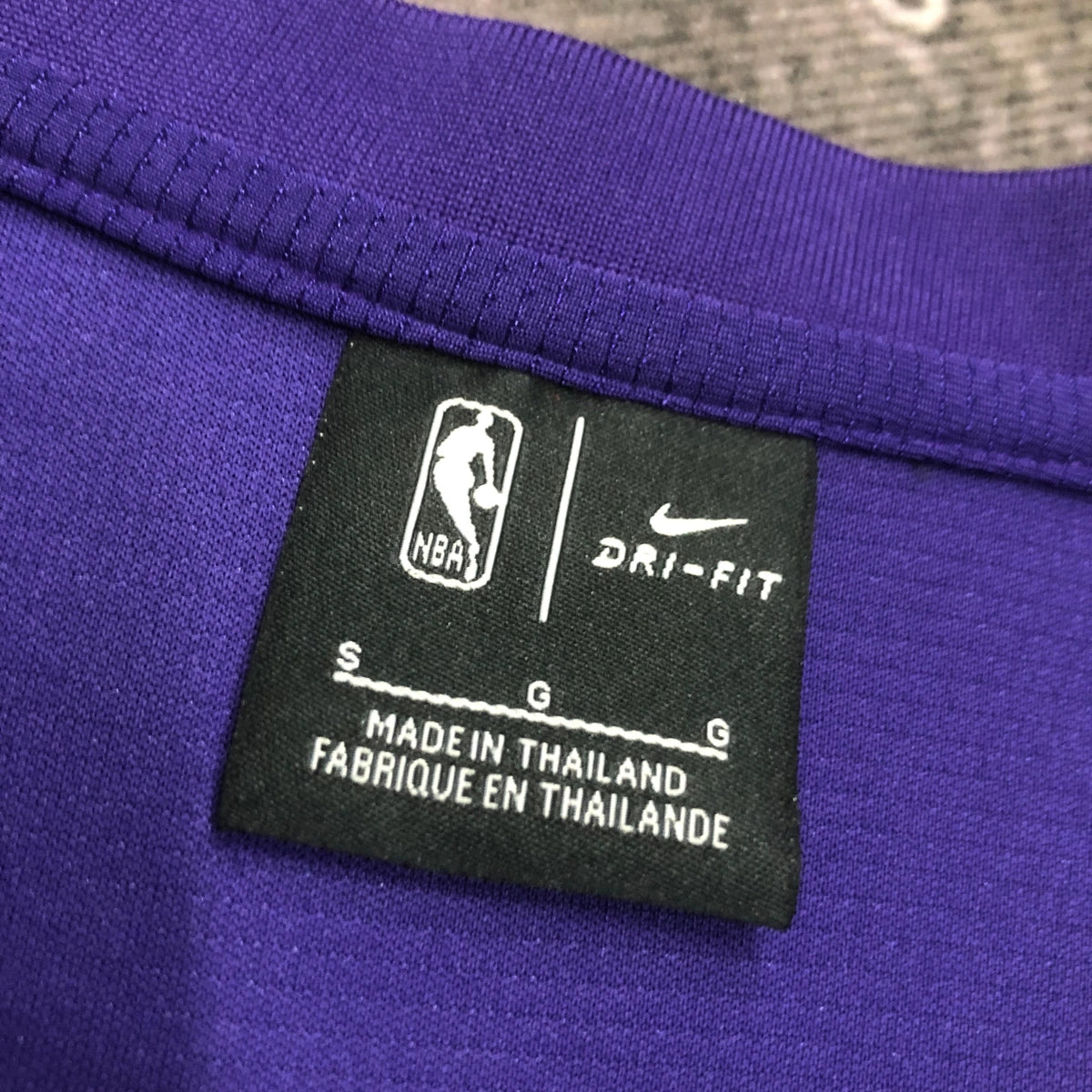Hornets Inner Tag in Black — Flatlay