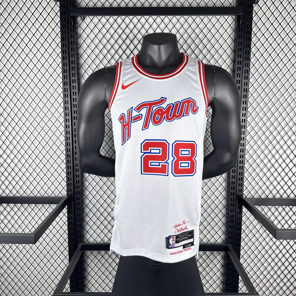 Alperen Sengun No.28 Houston Rockets City Edition Jersey 2025-26 NBA Authentic Swingman Jersey - View 2