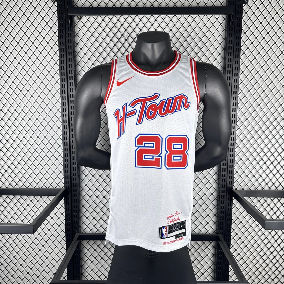 Alperen Sengun No.28 Houston Rockets City Edition Jersey 2025-26 NBA Authentic Swingman Jersey - View 2