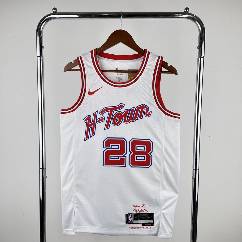 Alperen Sengun No.28 Houston Rockets City Edition Jersey 2025-26 NBA Authentic Swingman Jersey - View 11