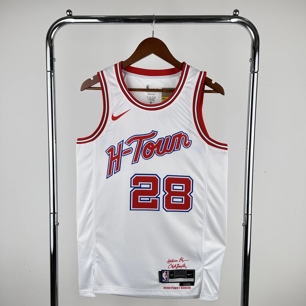 Alperen Sengun No.28 Houston Rockets City Edition Jersey 2025-26 NBA Authentic Swingman Jersey - View 11