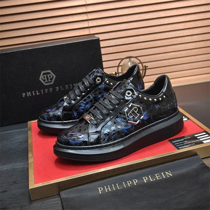 PP Blue Casual Sneakers #52 | Men's Streetwear