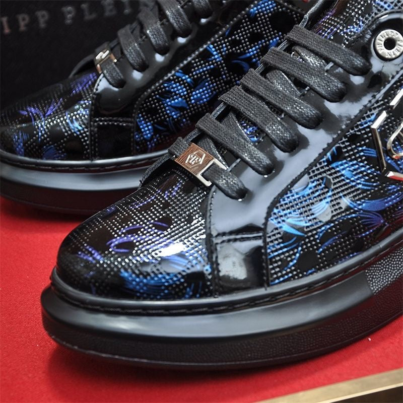 PP Blue Casual Sneakers #52 | Men's Streetwear
