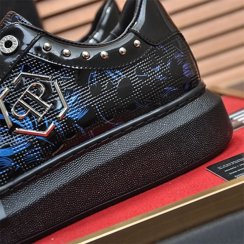 PP Blue Casual Sneakers #52 | Men's Streetwear
