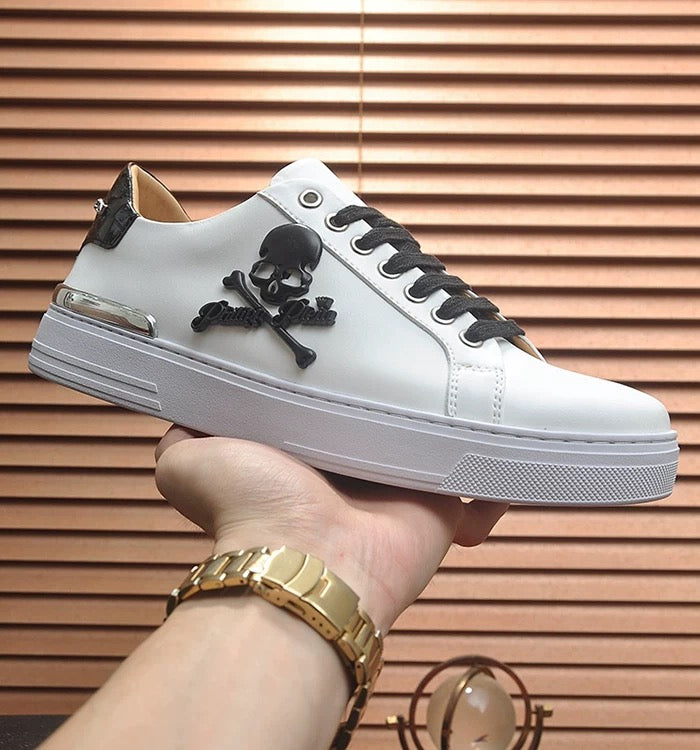 PP White Casual Sneakers #43 | Men's Streetwear