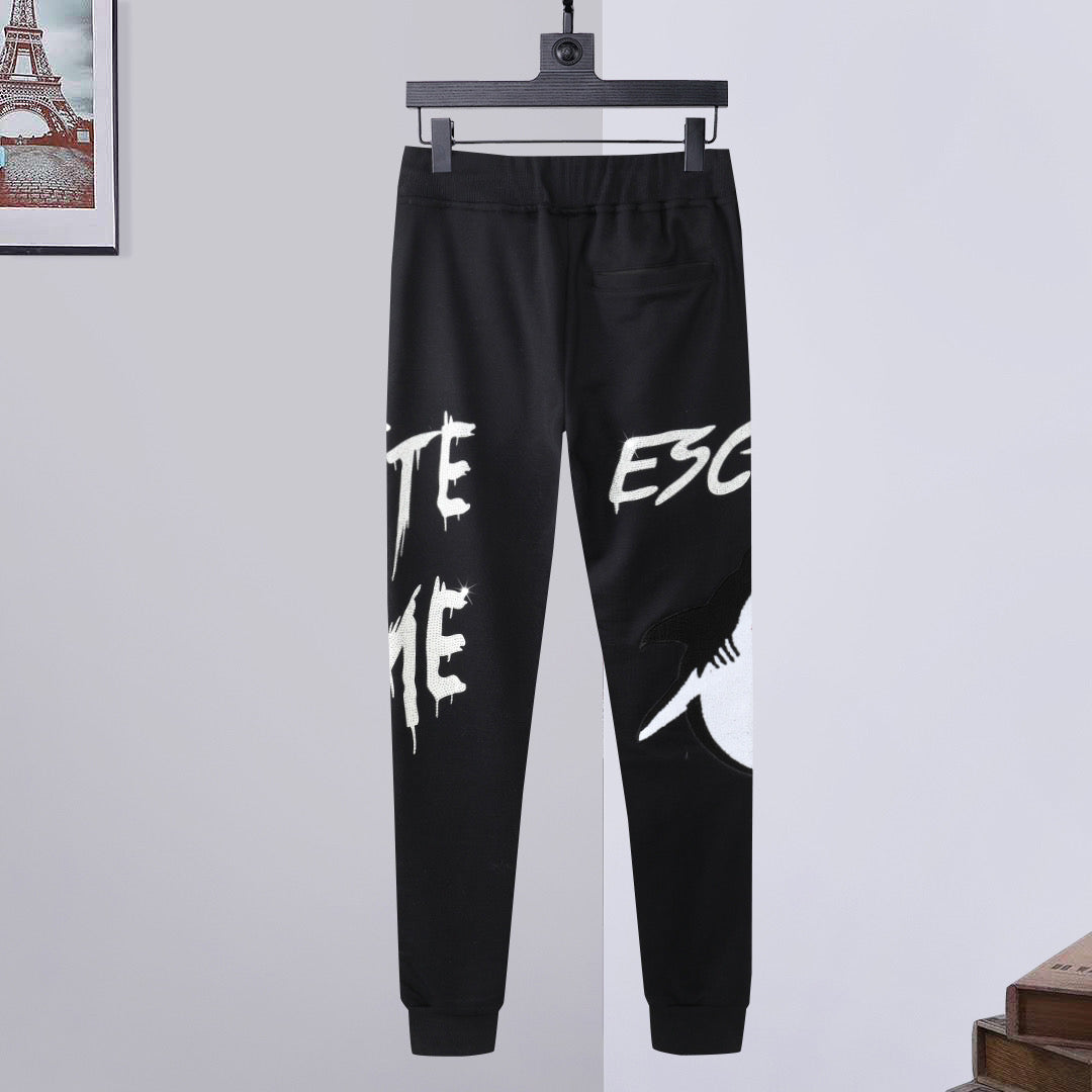 PP Black Tracksuit #12 | Men's Streetwear