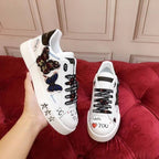 White Leather Casual Sneakers #7 | Men's Streetwear