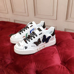 White Leather Casual Sneakers #7 | Men's Streetwear