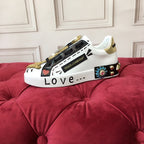 White Leather Casual Sneakers #8 | Men's Streetwear