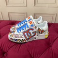 White Leather Casual Sneakers #10 | Men's Streetwear