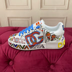 White Leather Casual Sneakers #10 | Men's Streetwear