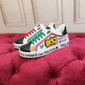 White Leather Casual Sneakers #17 | Men's Streetwear