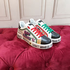 White Leather Casual Sneakers #17 | Men's Streetwear
