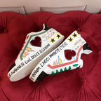 White Leather Casual Sneakers #17 | Men's Streetwear