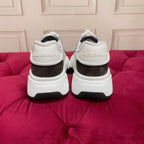 Blue Leather Casual Sneakers #32 | Men's Streetwear