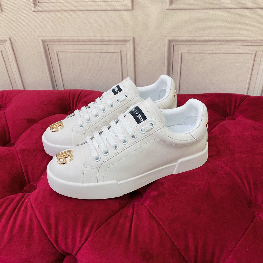 Black Leather Casual Sneakers #44 | Men's Streetwear