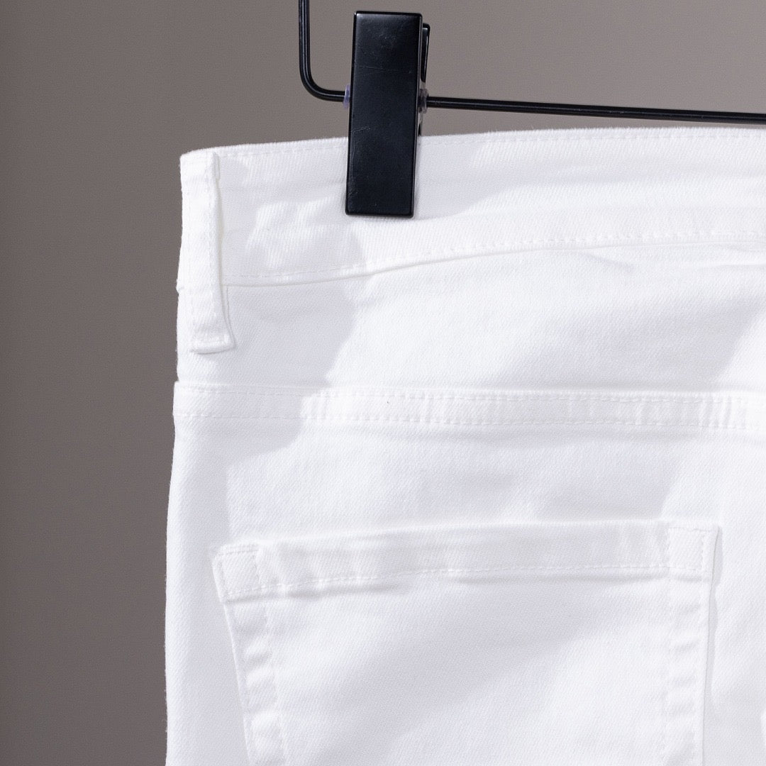 D*G White Jeans #11 | Men's Streetwear