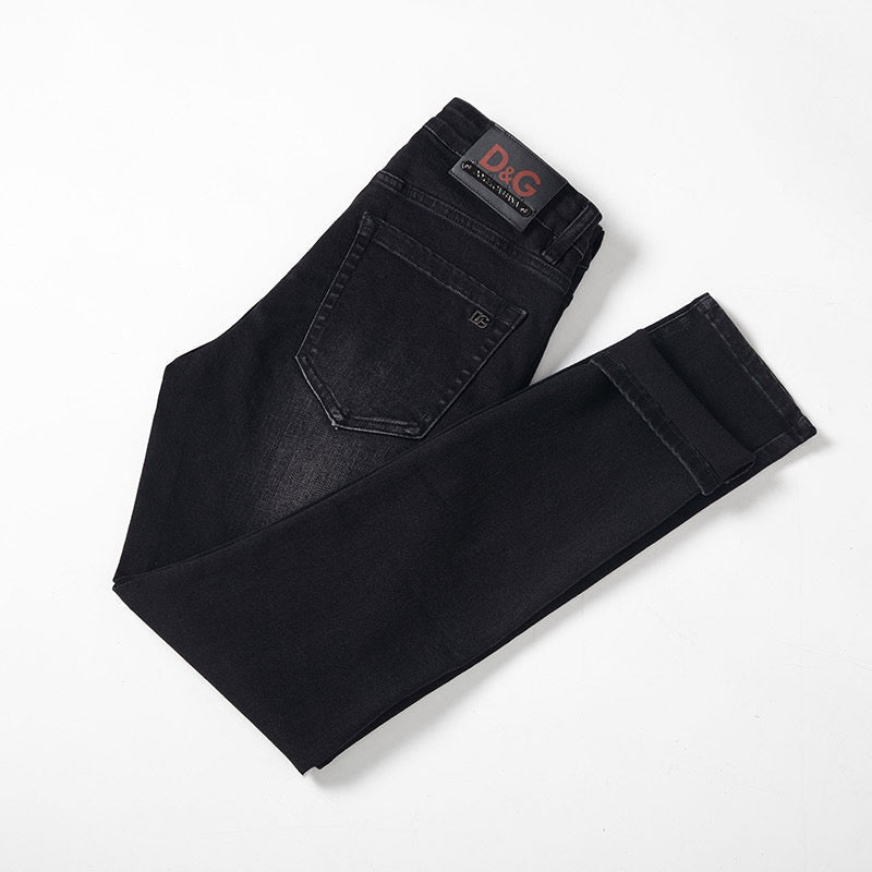 D*G Black Jeans #12 | Men's Streetwear