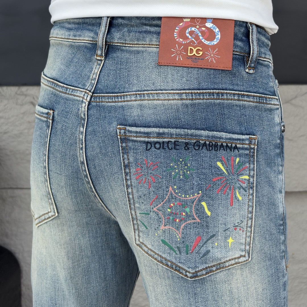 D*G Blue Jeans #13 | Men's Streetwear