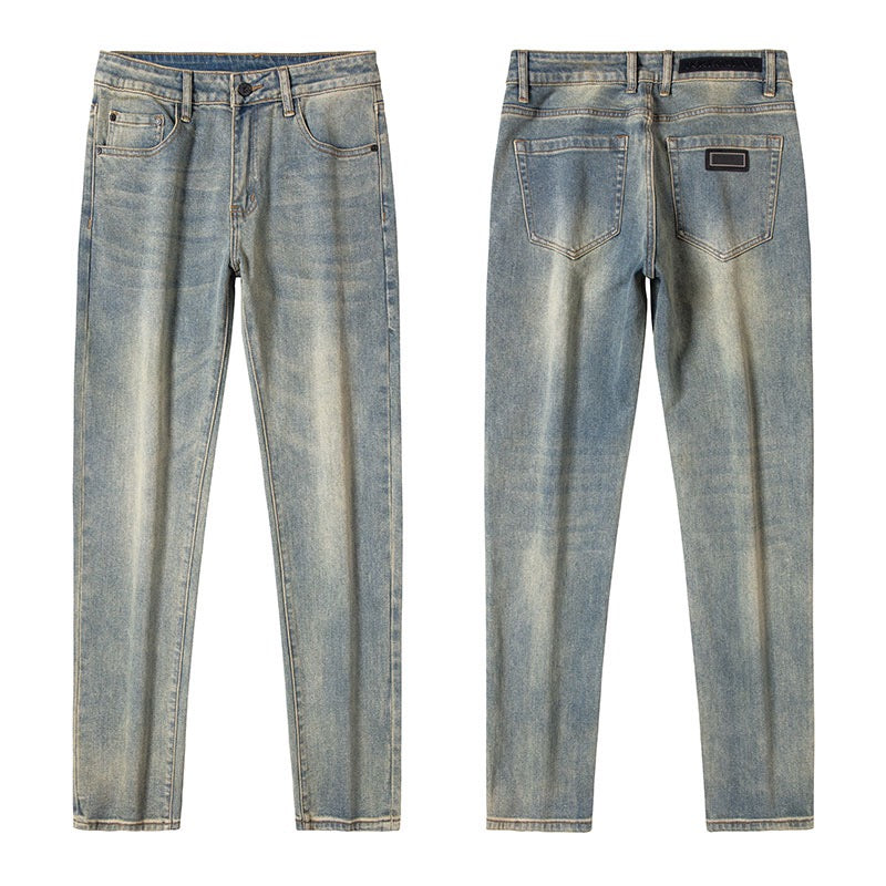 D*G Light Blue Washed Jeans | Men's Streetwear
