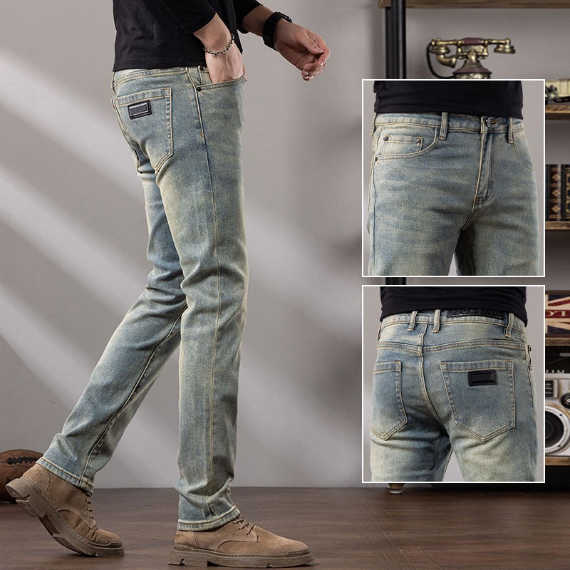 D*G Light Blue Washed Jeans | Men's Streetwear