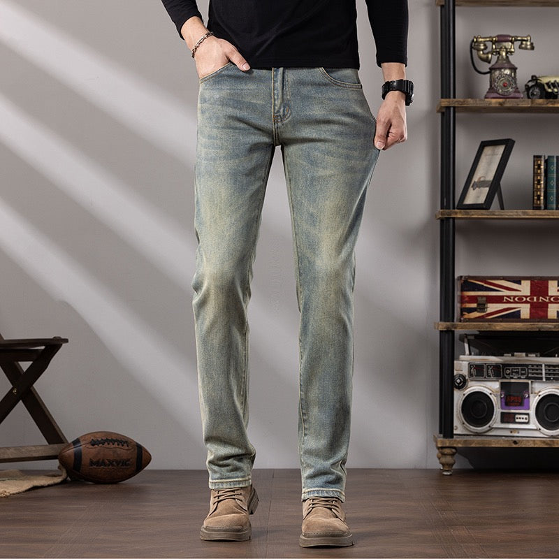 D*G Light Blue Washed Jeans | Men's Streetwear
