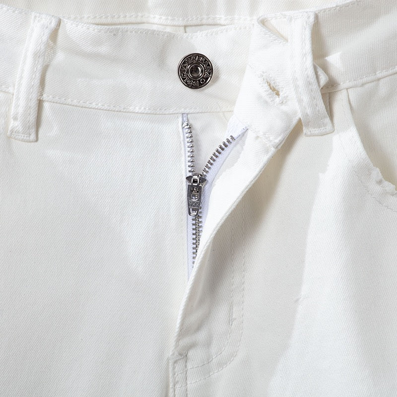 D*G White Jeans #19 | Men's Streetwear