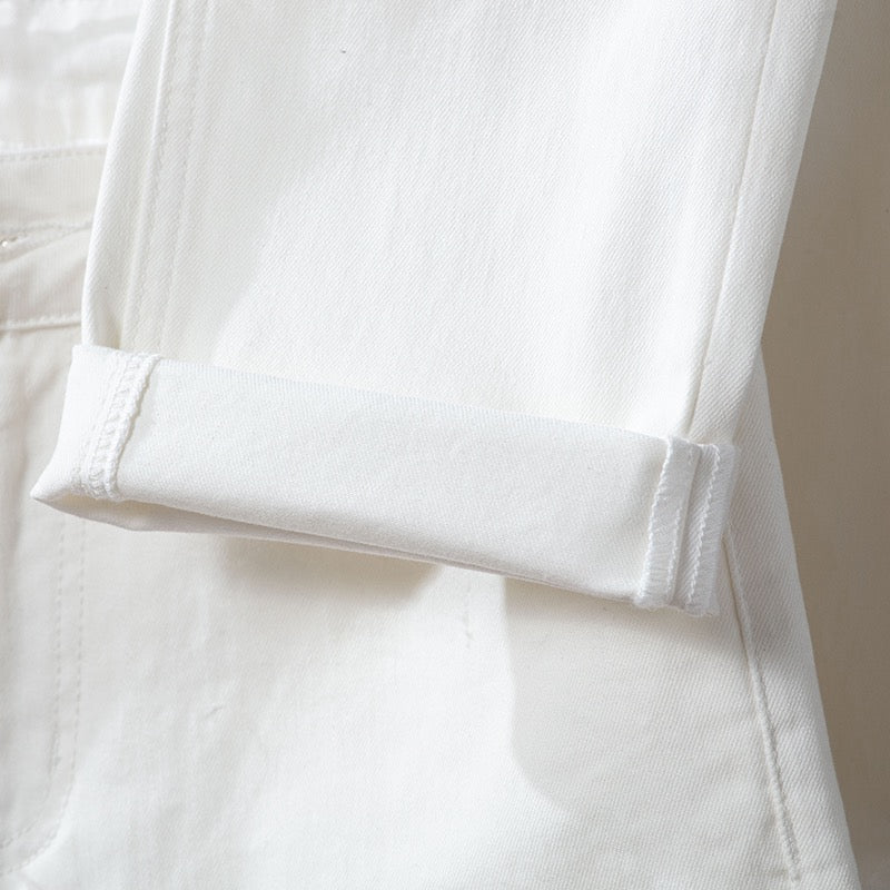 D*G White Jeans #19 | Men's Streetwear