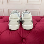 2026 Premium Leather Casual Sneakers - Designer Unisex Shoes in 2 White Styles