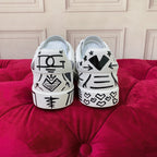 2026 Premium Leather Casual Sneakers - Designer Unisex Shoes in 2 White Styles