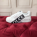 White Leather Casual Sneakers #52 | Men's Streetwear