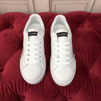 White Leather Casual Sneakers #52 | Men's Streetwear
