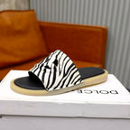 2026 Premium Leather Camouflage Slippers - Designer Men's Slides in 2 Patterns