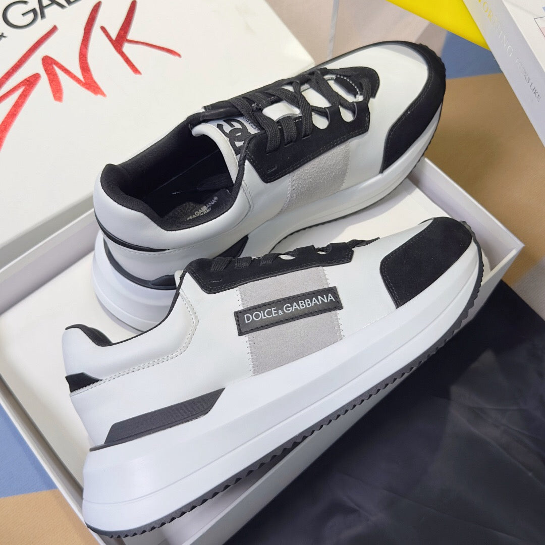 2026 Premium Leather Casual Sneakers - Designer Unisex Shoes in 3 Colors