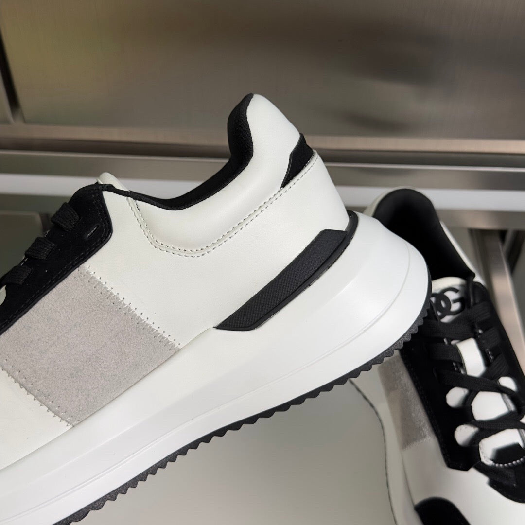 2026 Premium Leather Casual Sneakers - Designer Unisex Shoes in 3 Colors