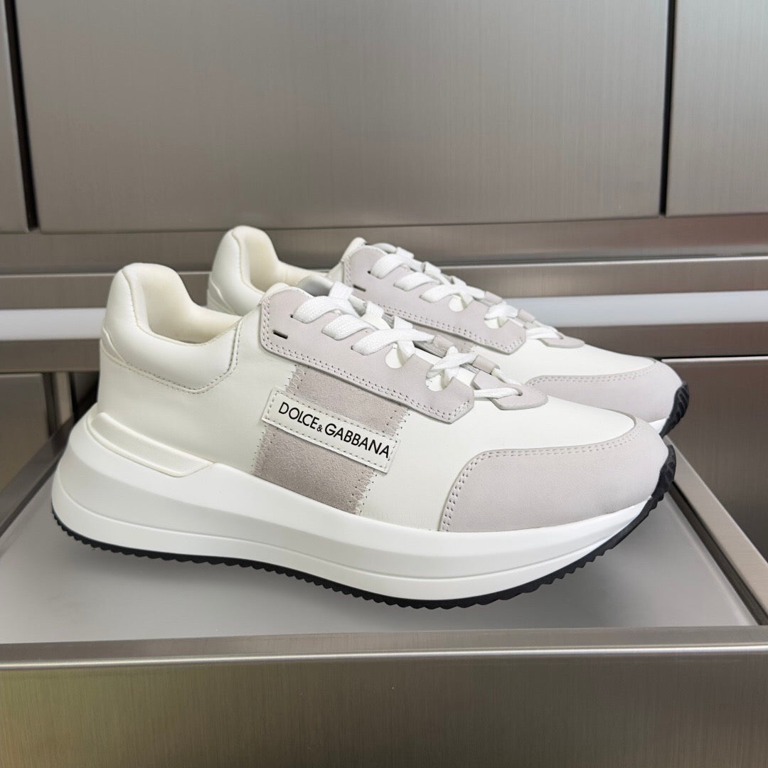 2026 Premium Leather Casual Sneakers - Designer Unisex Shoes in 3 Colors