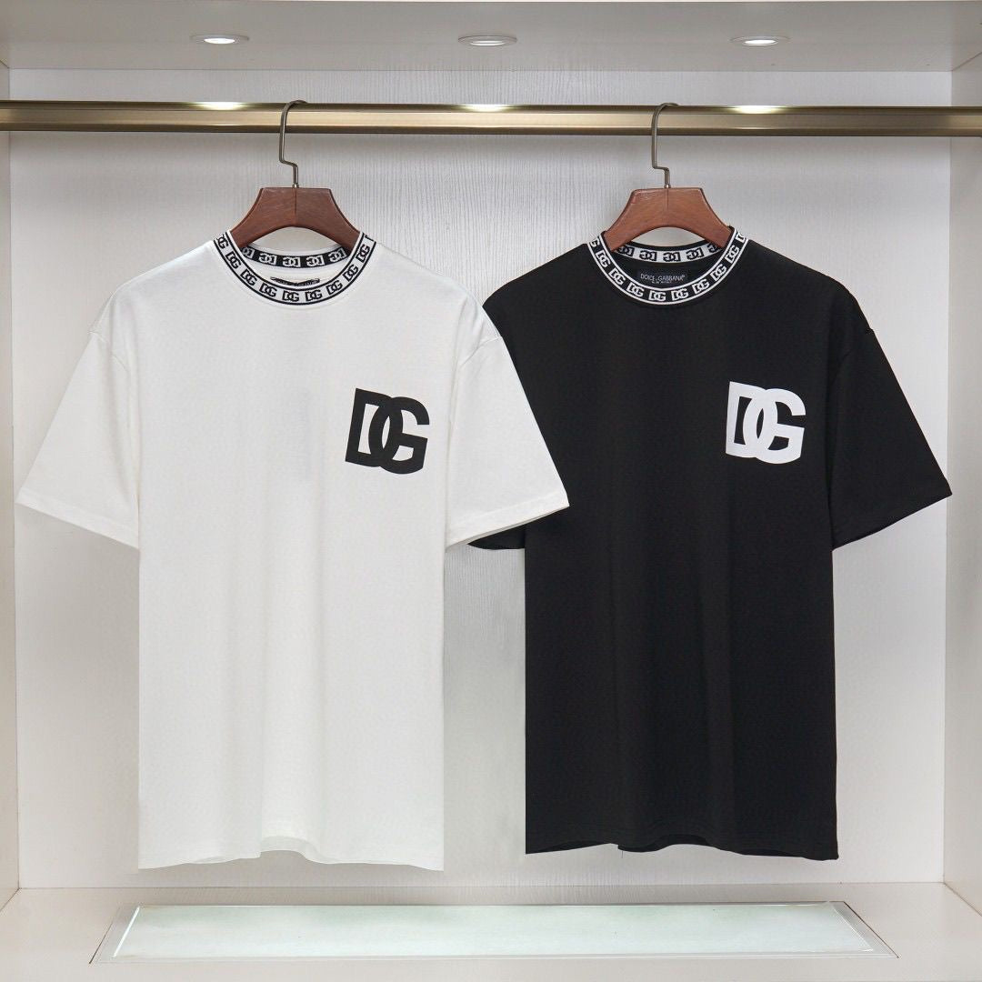 D*G Men's Black Street Style T-Shirt #4 | Cotton Tee