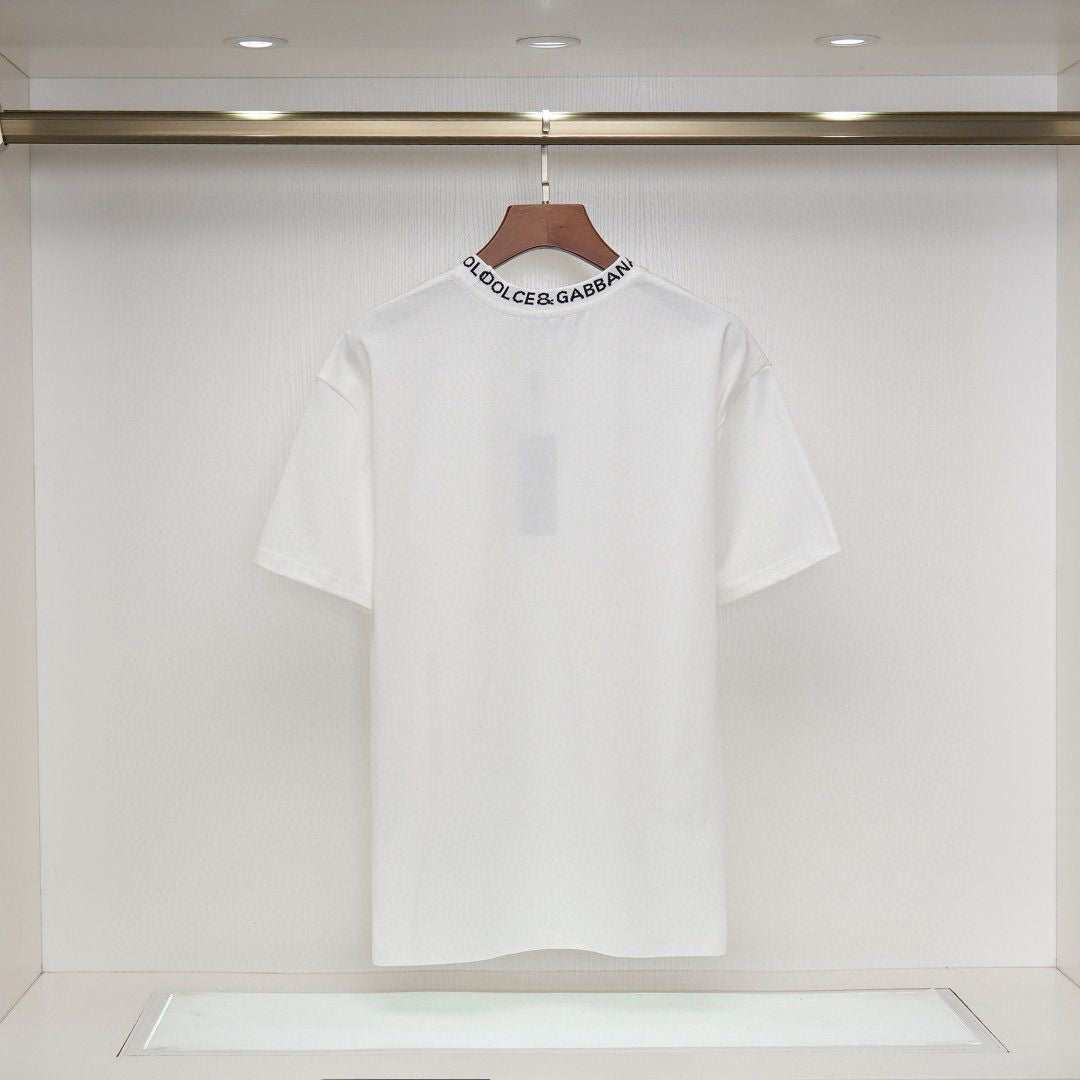 D*G Black Streetwear Cotton T-Shirt #5 | Men's Tee