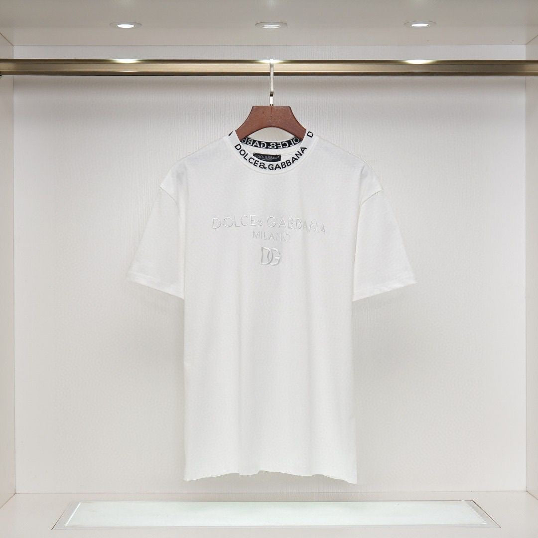 D*G Black Streetwear Cotton T-Shirt #5 | Men's Tee