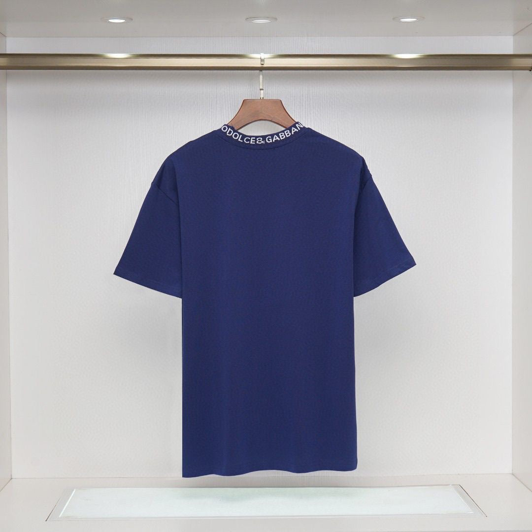 D*G Black Streetwear Cotton T-Shirt #5 | Men's Tee