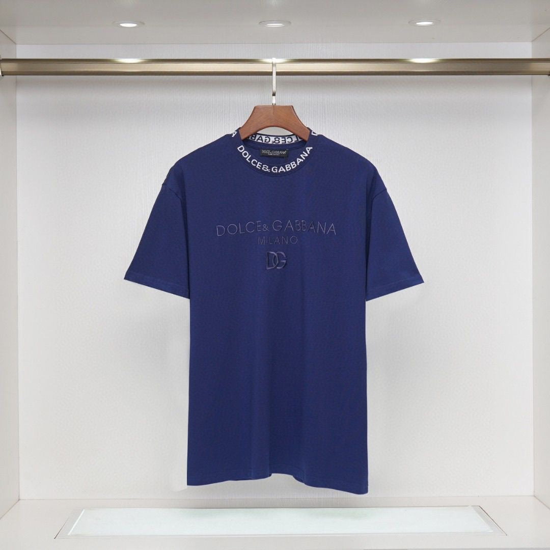 D*G Black Streetwear Cotton T-Shirt #5 | Men's Tee