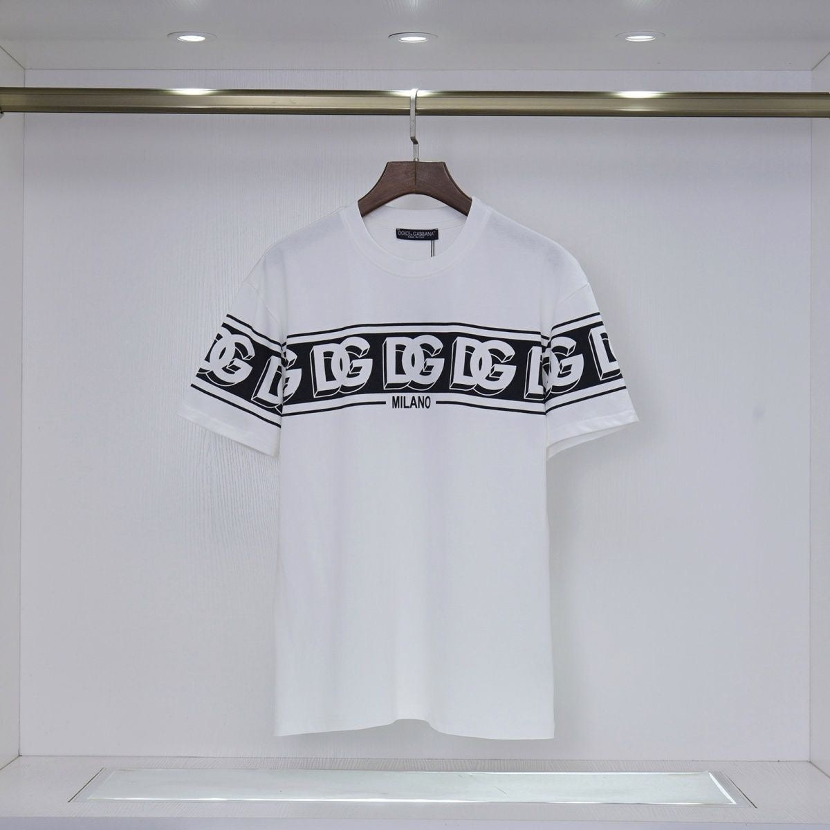 D*G Men's Black Cotton Streetwear T-Shirt #6