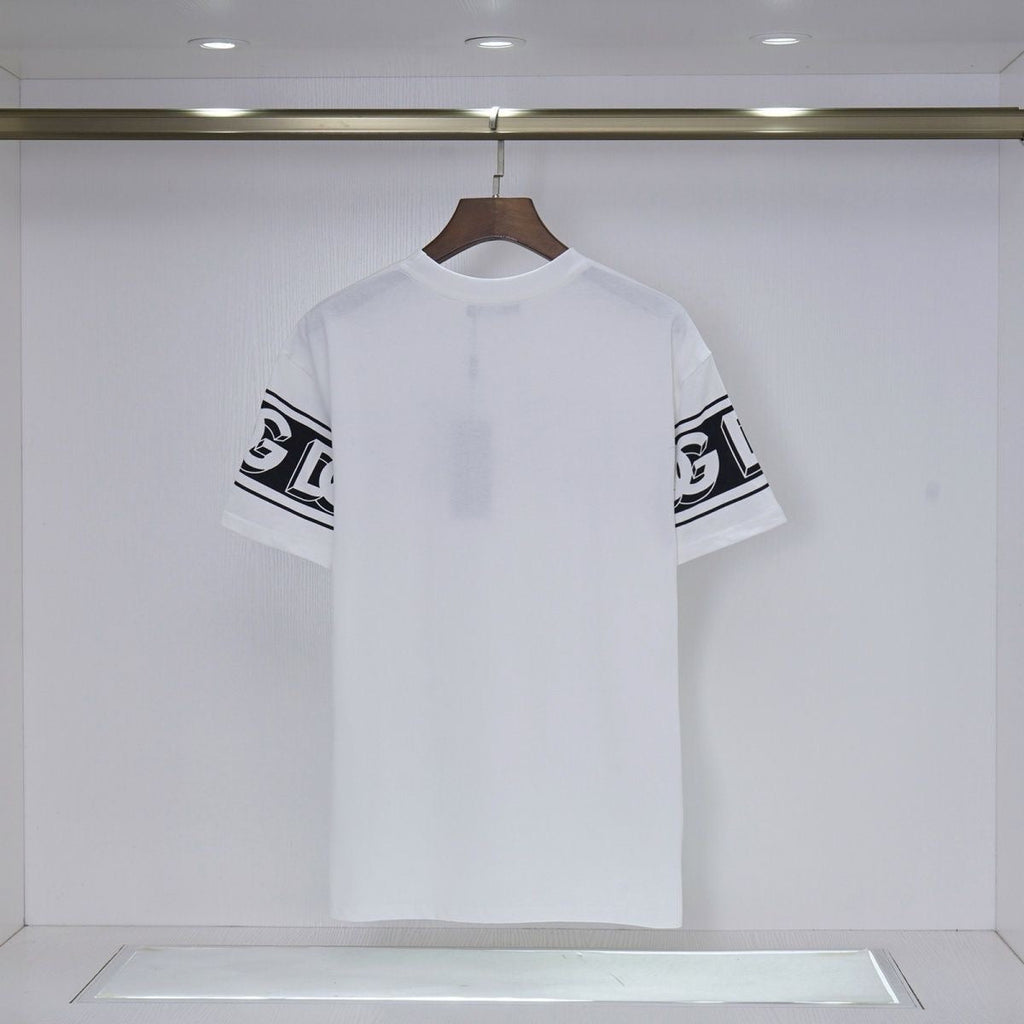Men's Black Cotton Streetwear T-Shirt #6