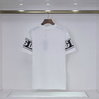 Men's Black Cotton Streetwear T-Shirt #6