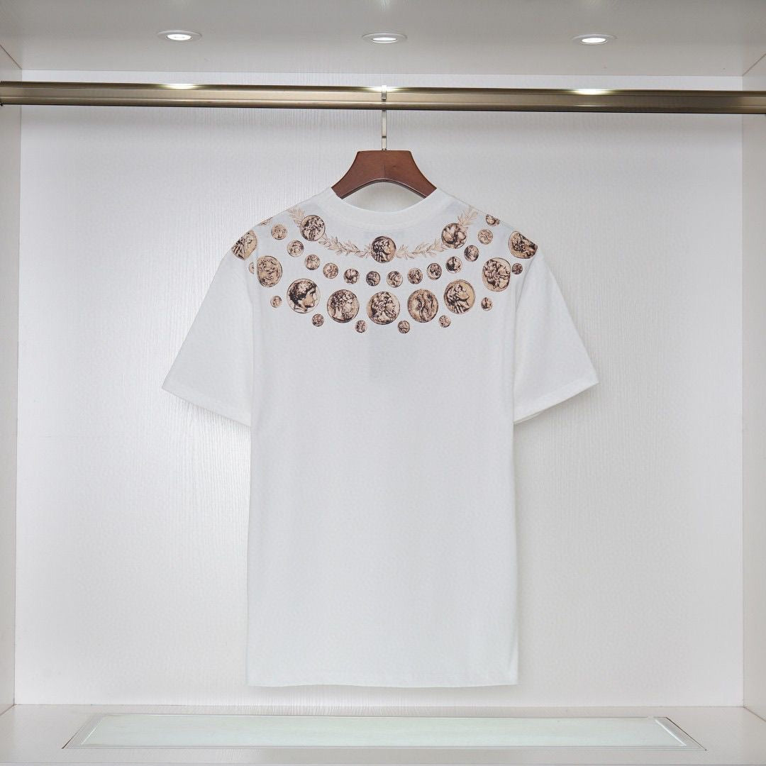 D*G Men's Street Style T-Shirt #7 | Black & White Cotton Tee