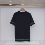 Men's Streetwear Cotton T-Shirt #9 | Black & White Tee